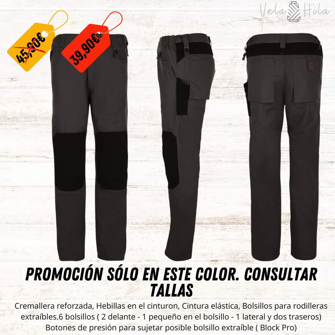 Pantalón multibolsillo